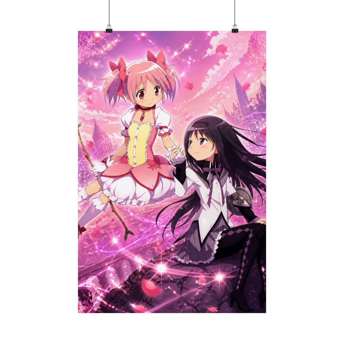 Akemi Homura, Kaname Madoka Madoka Magica Posters | Puella Magi Madoka Magica