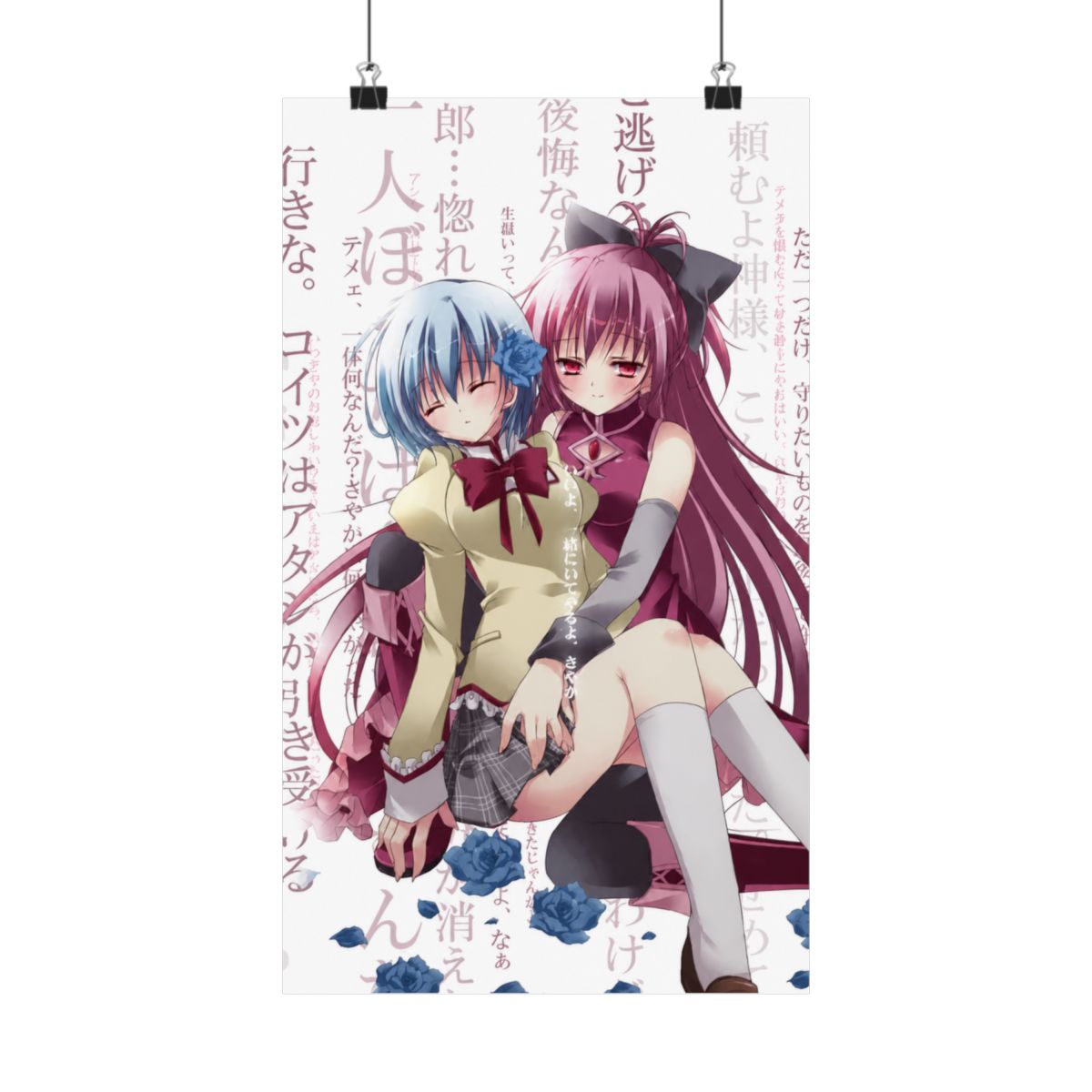 Miki Sayaka Madoka Magica Unique Posters | Puella Magi Madoka Magica - Official Posters & Wall Art merchandise
